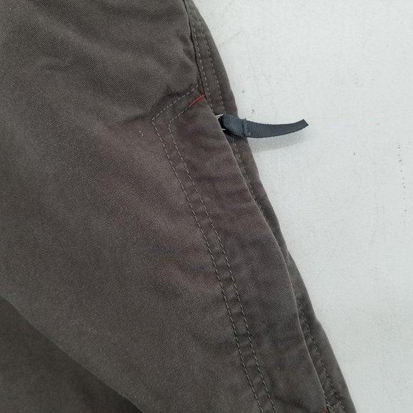 LL Bean Pants Mens Brown Riverton Utility Workwear Hiking Articulated Knee 40x32 - Picture 9 of 11